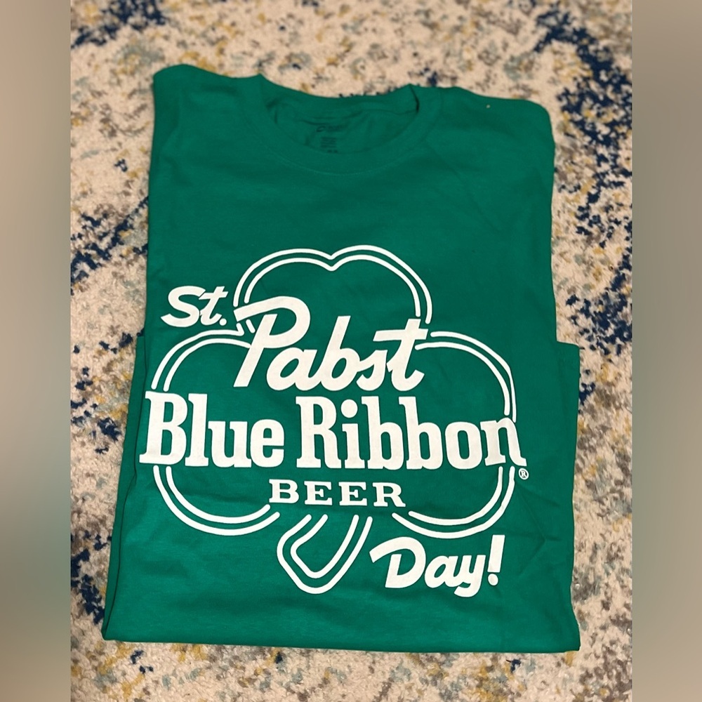 Pabst Blue Ribbon St Patrick’s Day T-Shirt